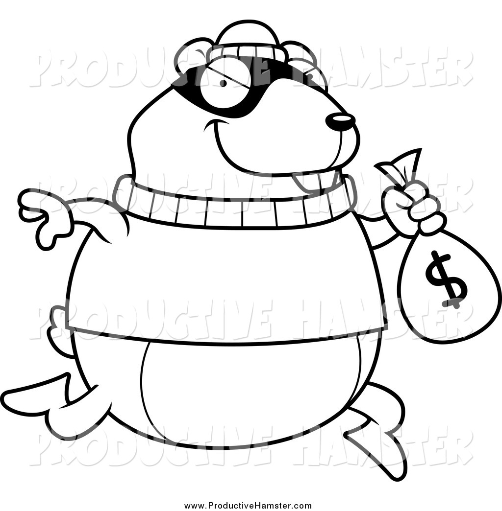 1024x1044 Robber Clipart Black And White, Picture