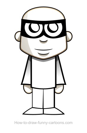 293x445 Robber Drawing