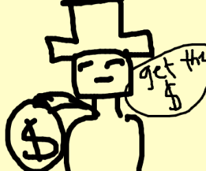 300x250 Robber Wearing A Top Hat