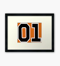 210x230 General Lee Drawing Framed Prints Redbubble