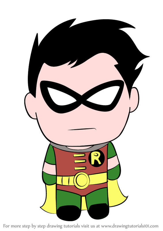 566x800 Learn How To Draw Kawaii Robin