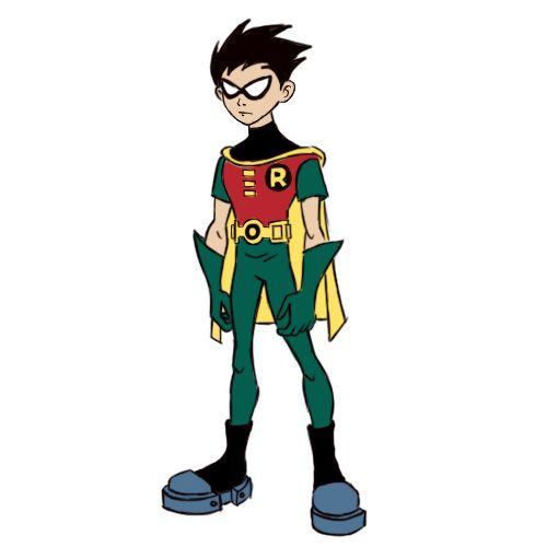 500x500 Wikihow To Draw Robin From Teen Titans