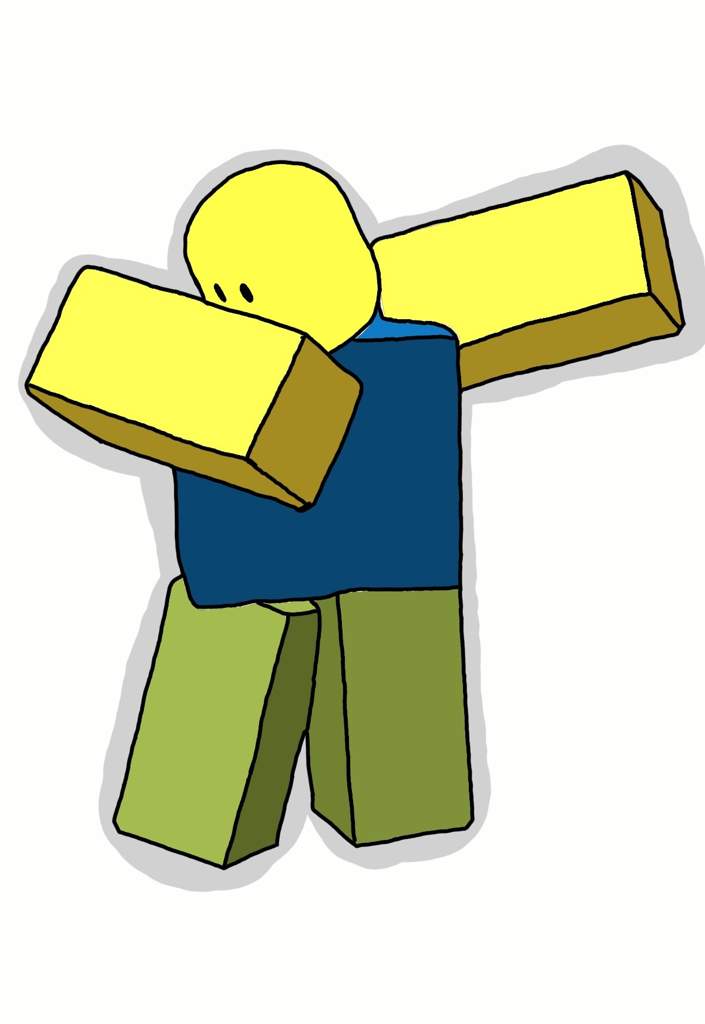 how to draw a roblox character