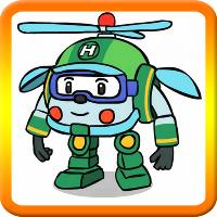 200x200 How To Draw Robocar Poli