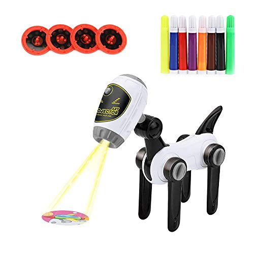 500x500 layopo smart sketcher projector, patterns robot dog drawing