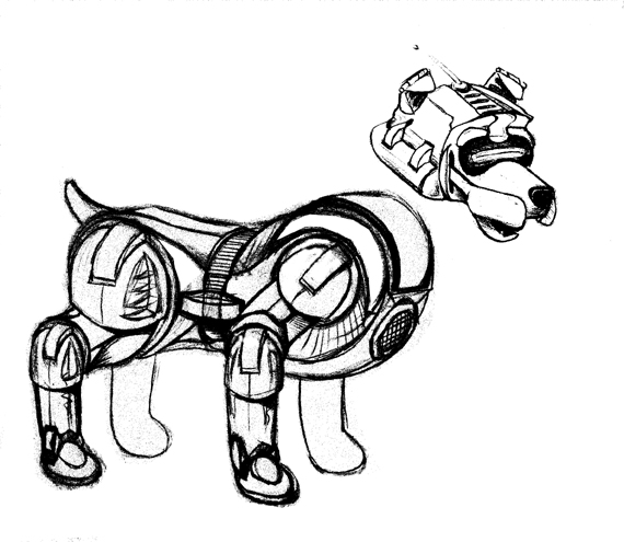 570x495 Tcs Bud Robot Dog Designs