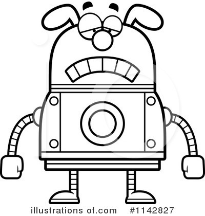 400x420 Dog Robot Clipart