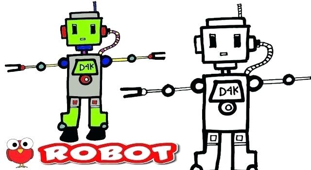 640x350 How To Draw A Robot Step