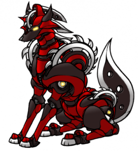 276x302 how to draw a robot wolf, draw mecha wolves, step