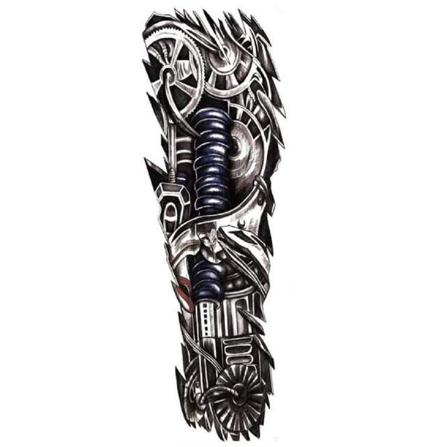 640x640 Online Shop Types Waterproof Temporary Tattoo Sticker Full Arm