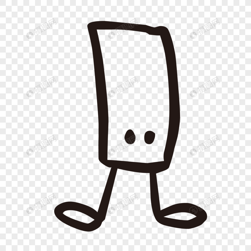 860x860 Line Drawing Robot Graphics Png Image Picture Free Download