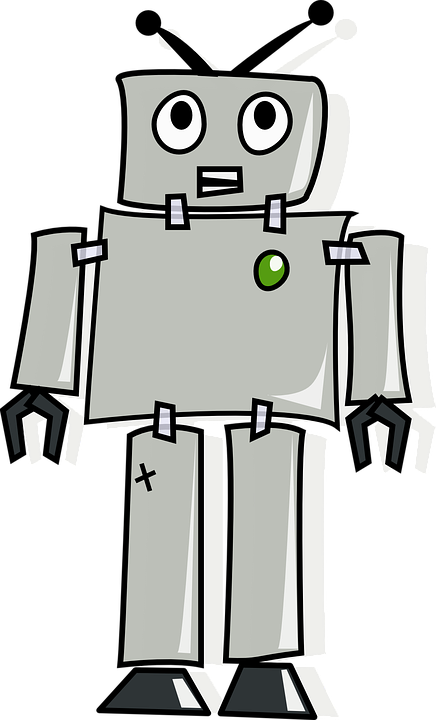 436x720 Drawing Robots Outline Huge Freebie! Download For Powerpoint