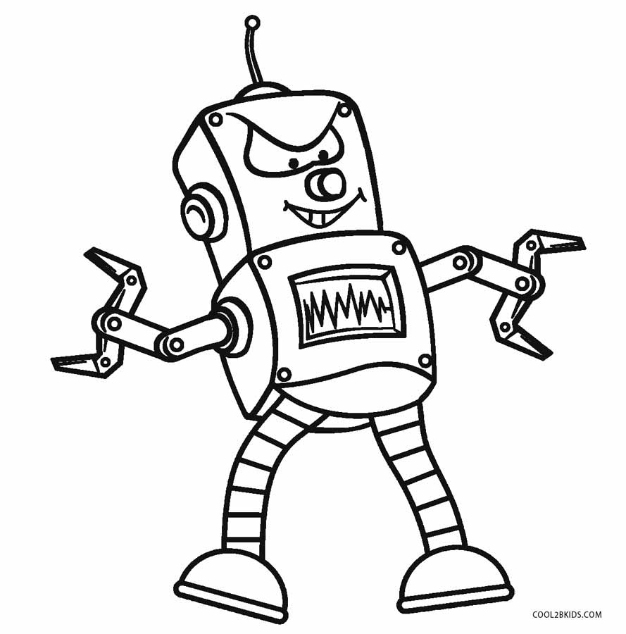 889x900 Robot Drawing Unique For Free Download