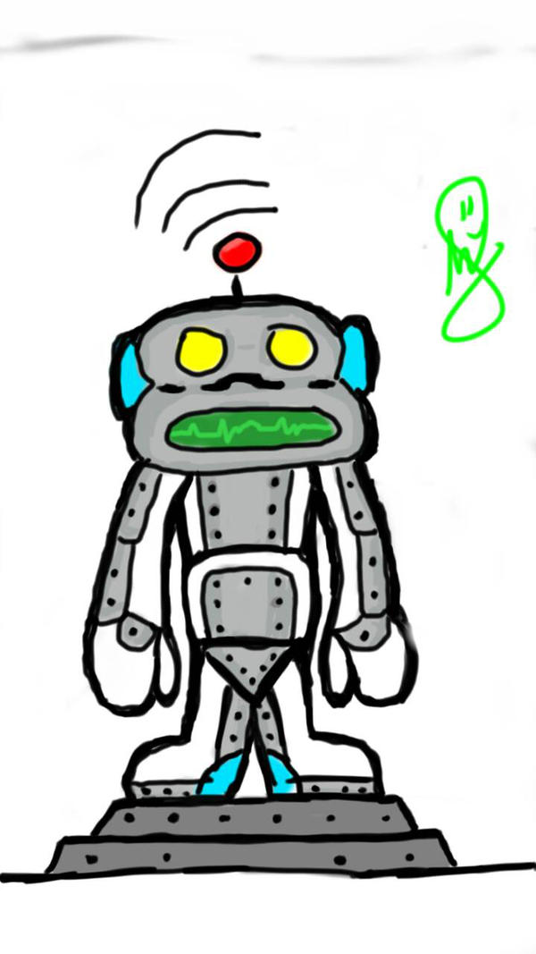 600x1067 Another Drawing Of A Robot