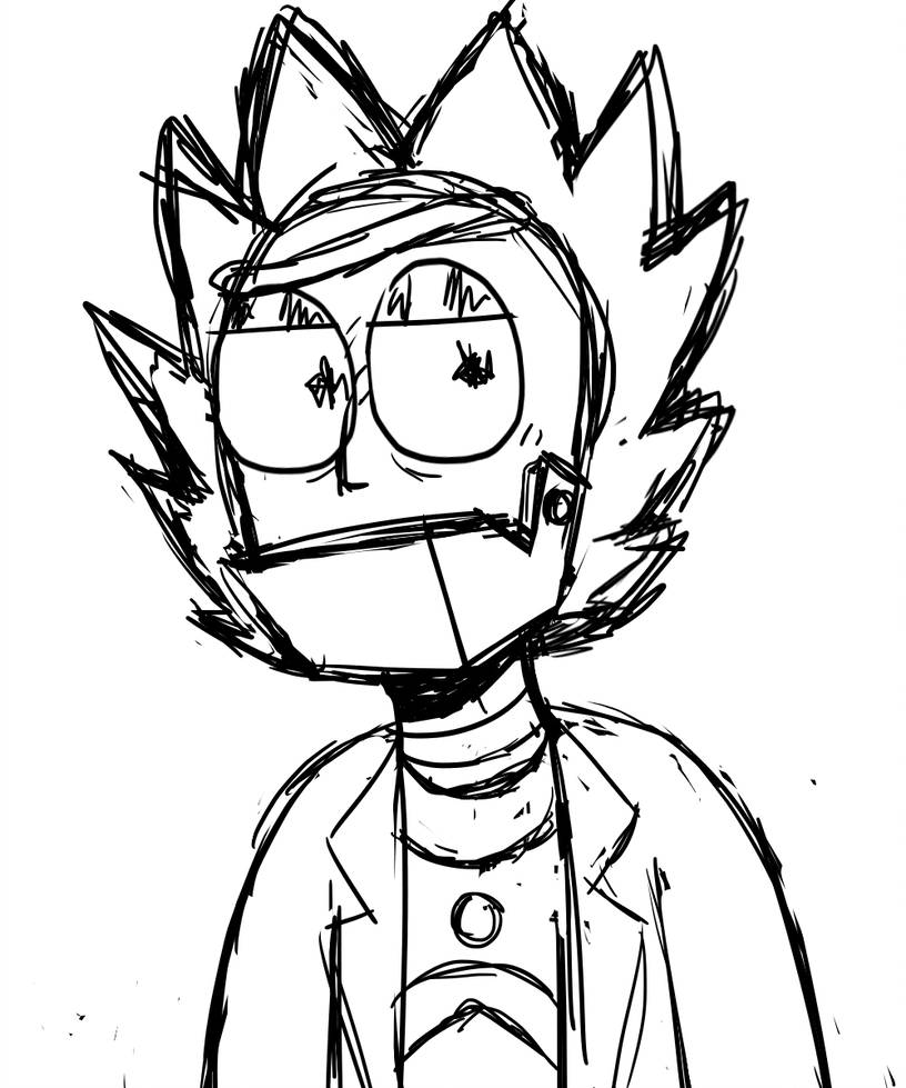 816x979 Robot Rick Sketch
