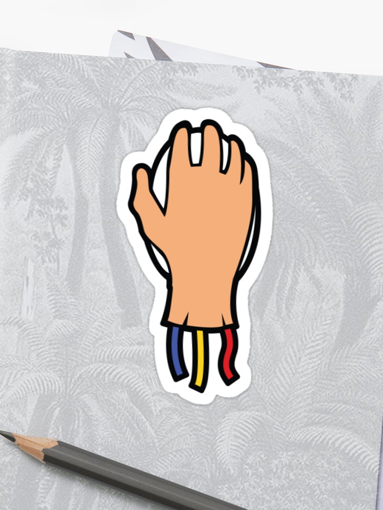 750x1000 Hackathon Code Robot Hand Mouse Team Coders Sticker