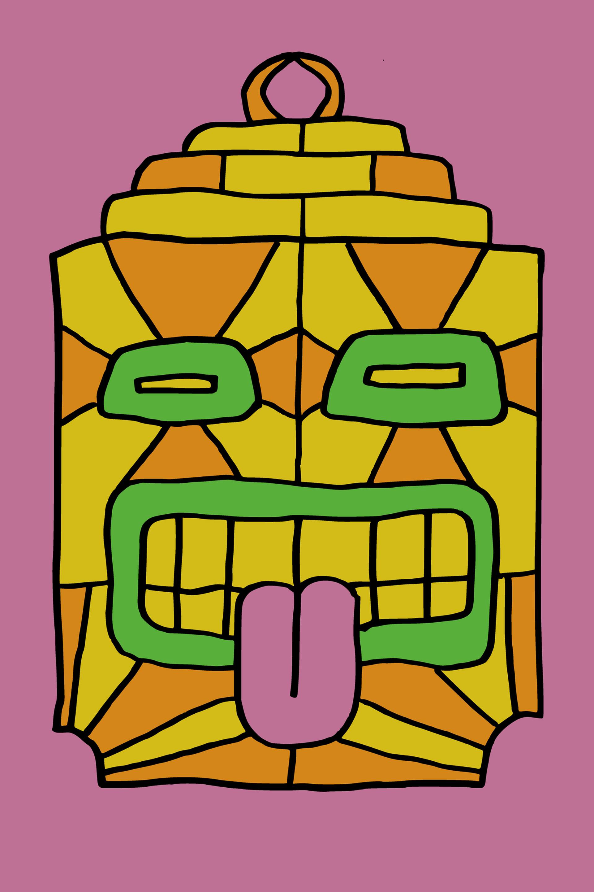 1920x2881 Robot Head Series Drawing