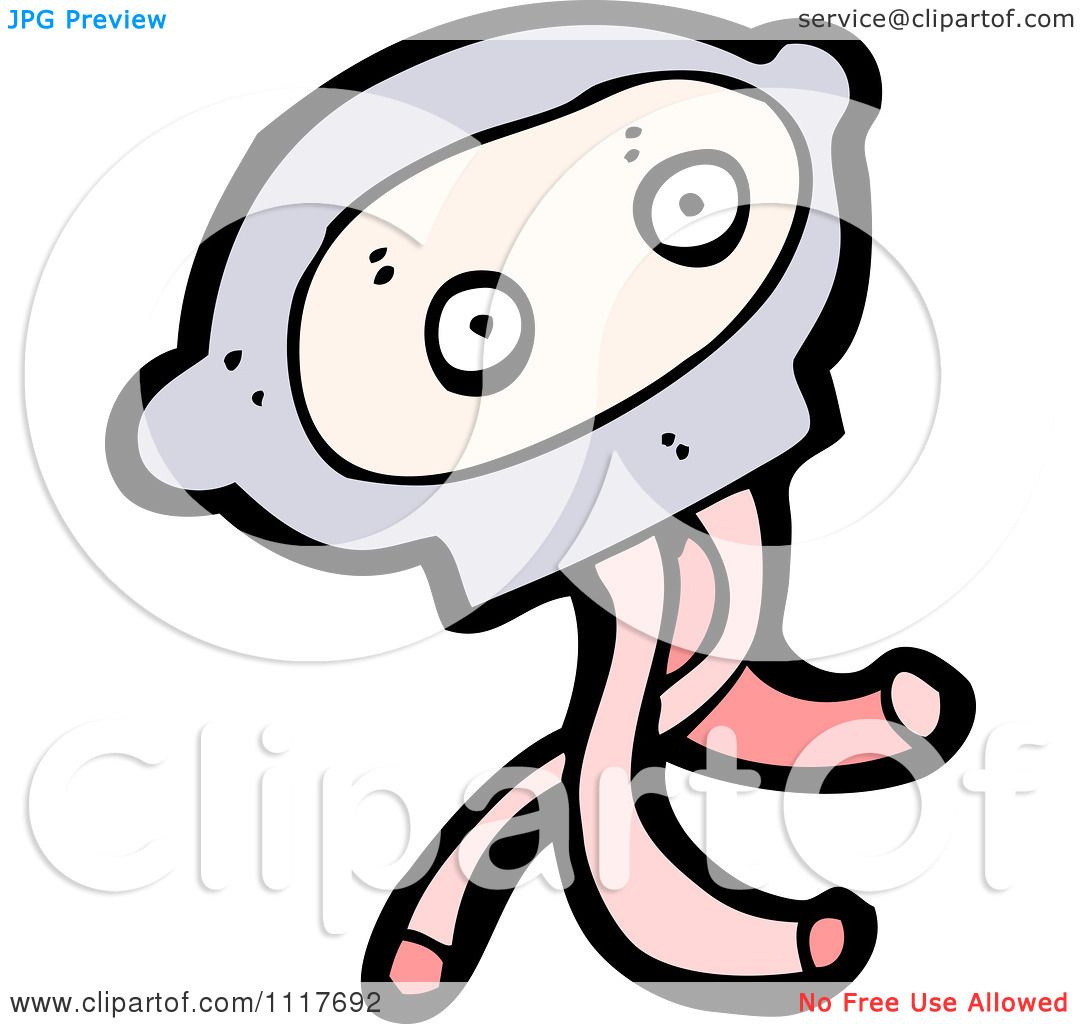 1080x1024 Vector Cartoon Robot Head