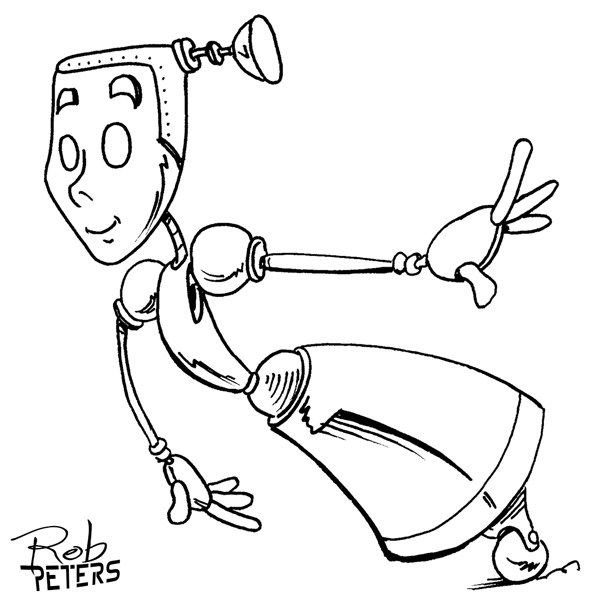 600x600 Daily Drawing Robot