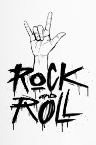 190x285 Rock And Roll Hand Travel Mug Spreadshirt