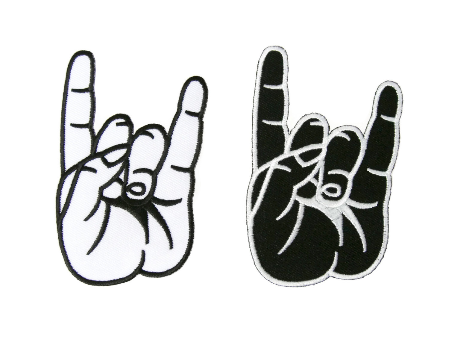 1500x1125 Satanic Salute Rock Roll Rock Hand Sign Signal Finger Etsy