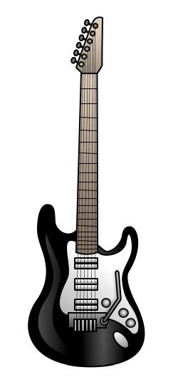 250x543 drawing a cartoon guitar in graycee guitar, guitar