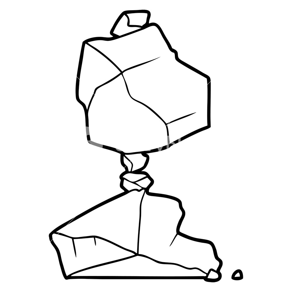 1000x1000 Cartoon Rocks Royalty Free Stock Image