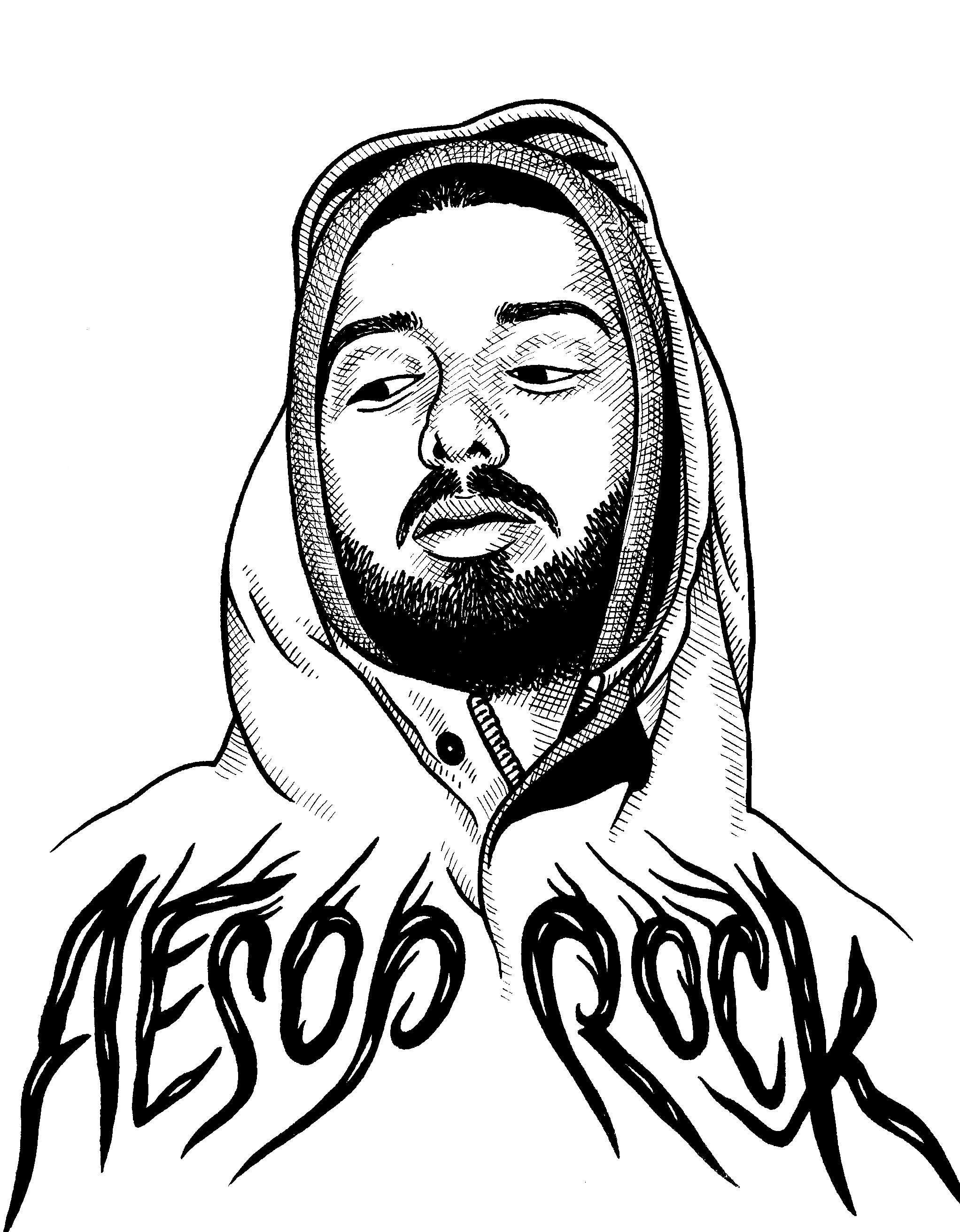 2044x2623 Aesop Rock Drawing