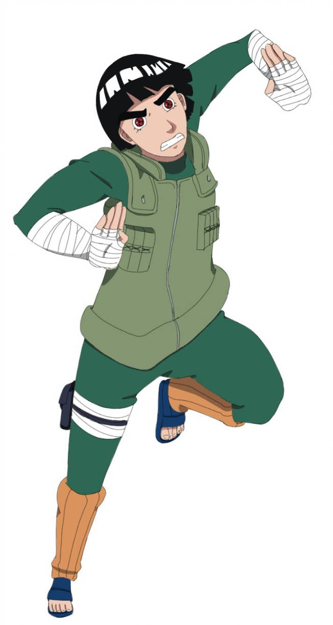 653x1224 Rock Lee Sharingan Commision