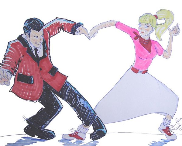 599x480 I Love Rock 'n' Roll Poster