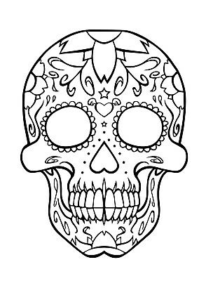 294x400 Sugar Skull