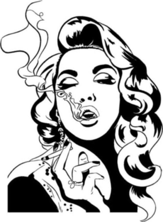 570x774 Vinyal Wall Decal For Home Decor Marilyn Monroe Silhouette