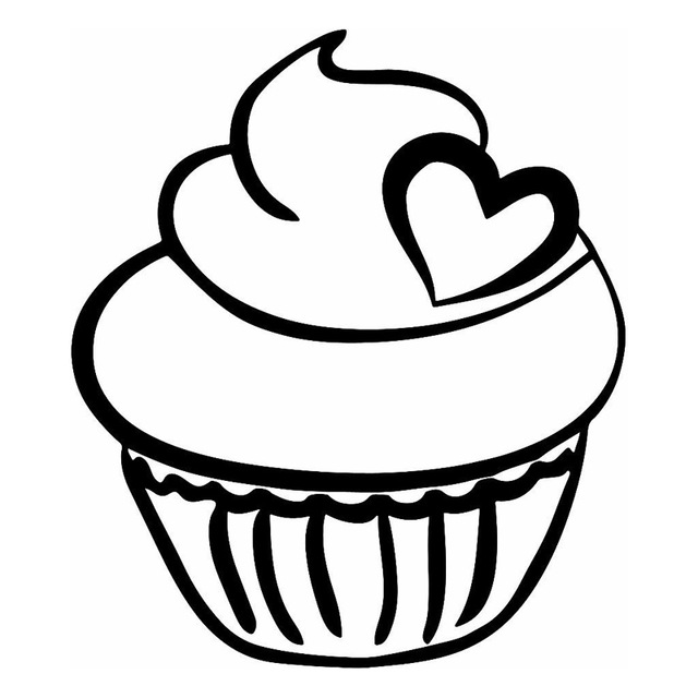 640x640 Collection Of 'cupcake Drawing Images' Download More Than