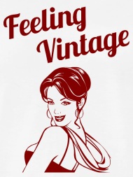 190x253 Pin Up Girl Rockabilly Feeling Vintage Men's Premium T