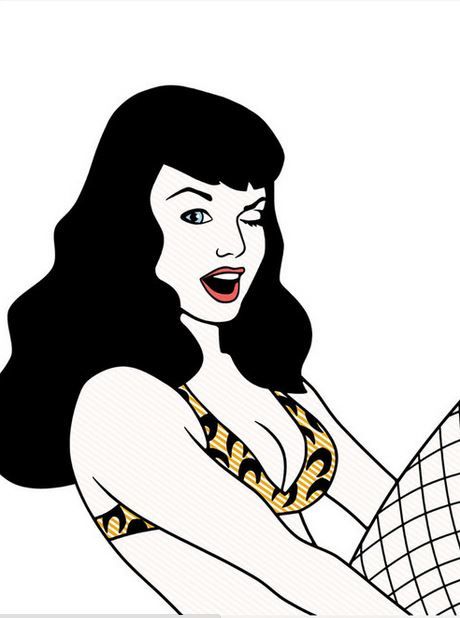 460x618 Pin Up All Rockabilly Pin Up, Art, Pin Up Art