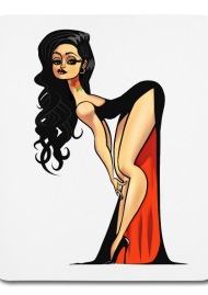 190x269 Cartoon Camp Eu Vampire Pin Up Mouse Pad