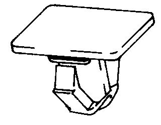 320x249 Moulding Clip Rocker Chrysler Slotted Hole