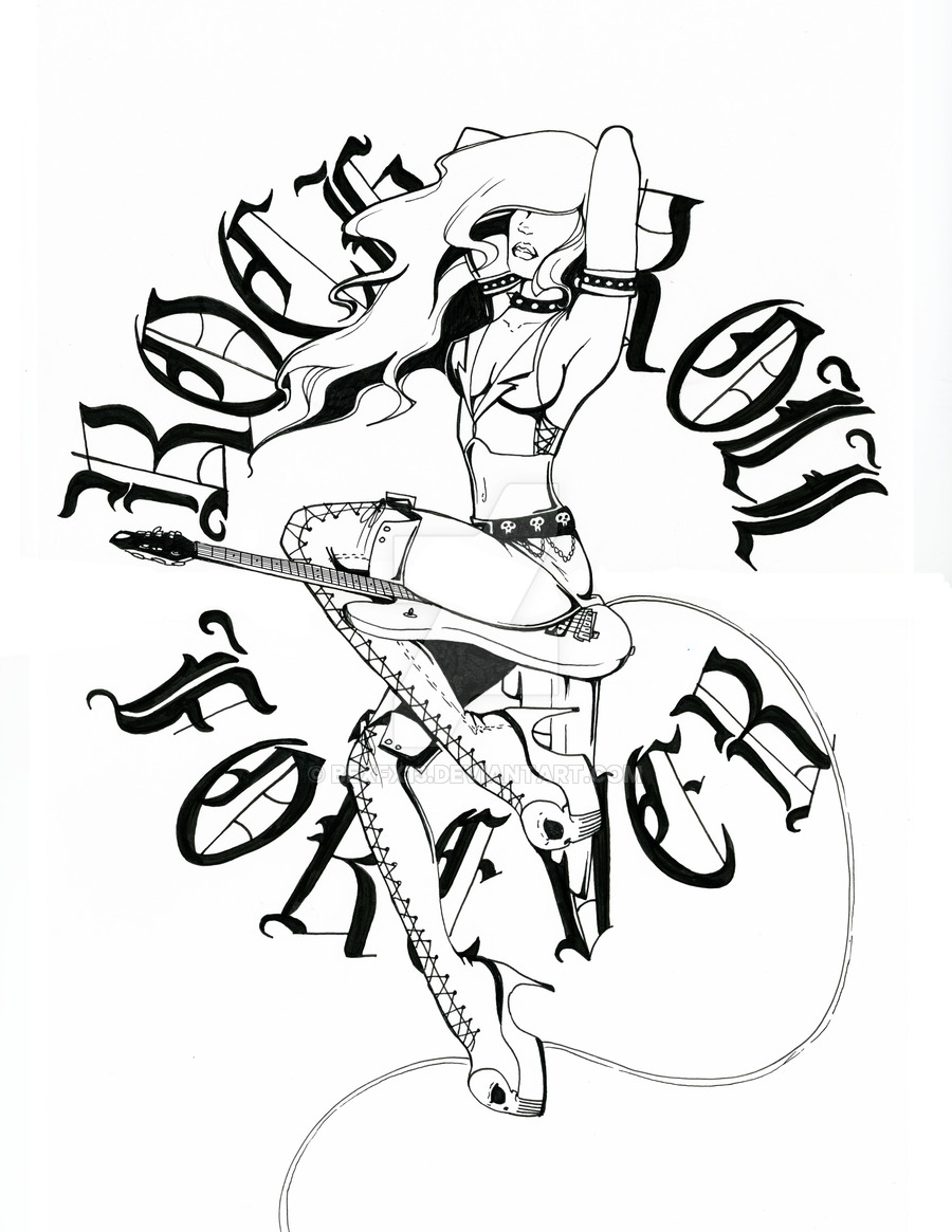 900x1165 Pin Up Rocker