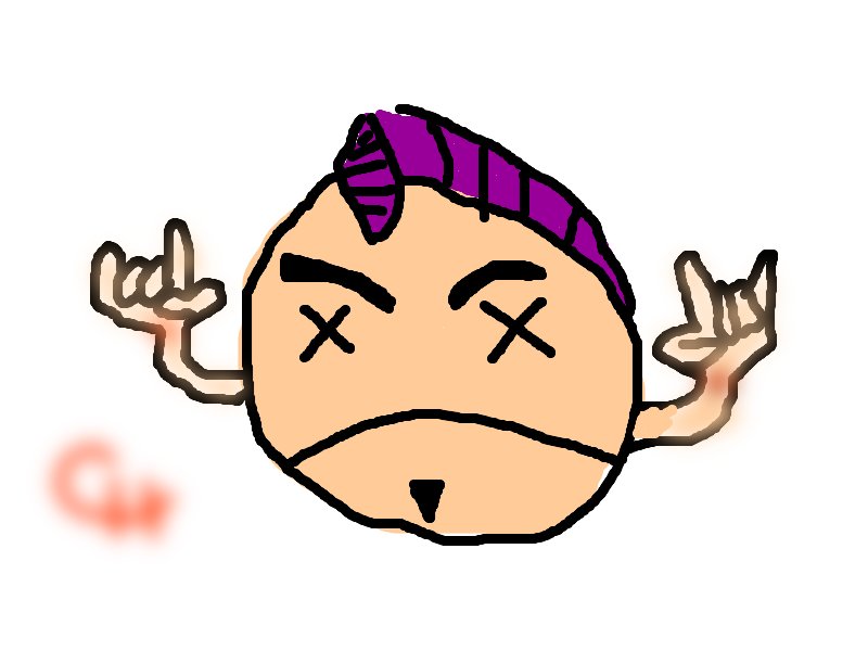 800x600 Punk Rocker A People Speedpaint Drawing