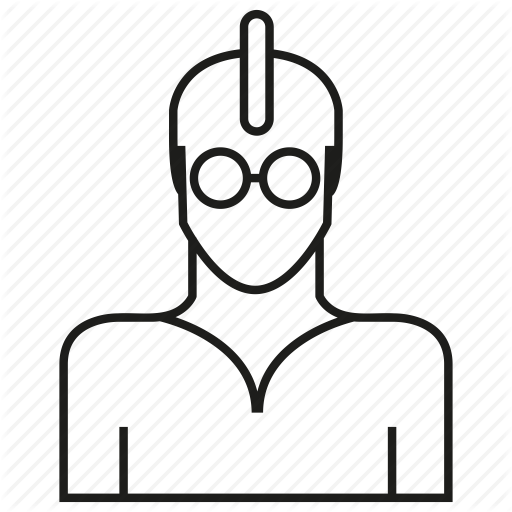 512x512 avatar, member, people, profile, punk, rocker, user icon