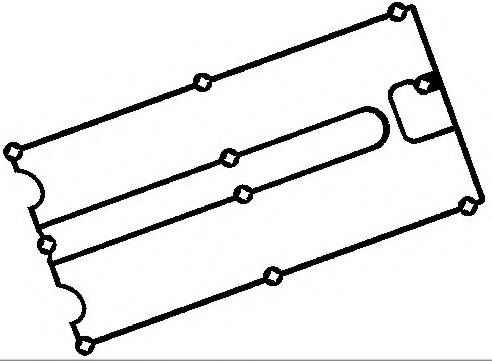 492x361 Bga Rocker Cover Gasket Oe For Sale Online