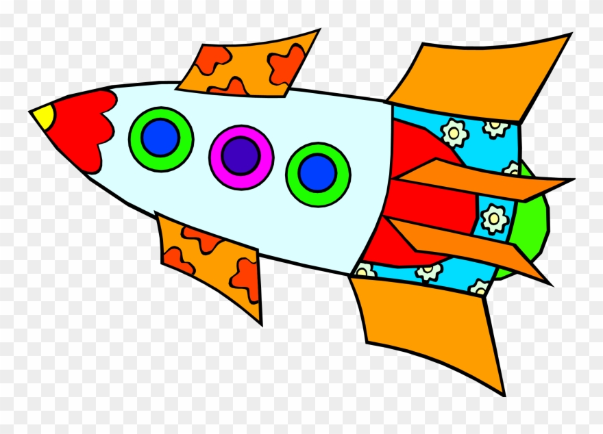 880x634 Images For Simple Rocket Ship Drawing