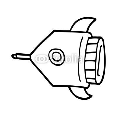 400x400 Line Drawing Cartoon Rocket Buy Photos Ap Images Detailview