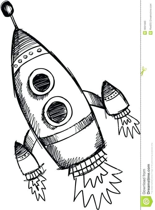 500x677 How To Draw Rocket Draw So Cute Rocket Ship