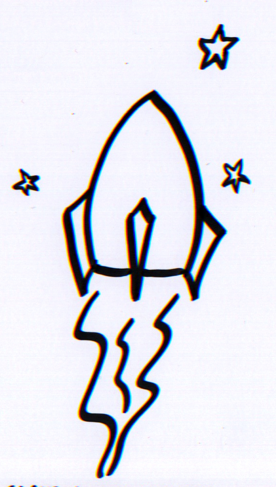 900x1591 Limited Drawings Of Rocket Ships