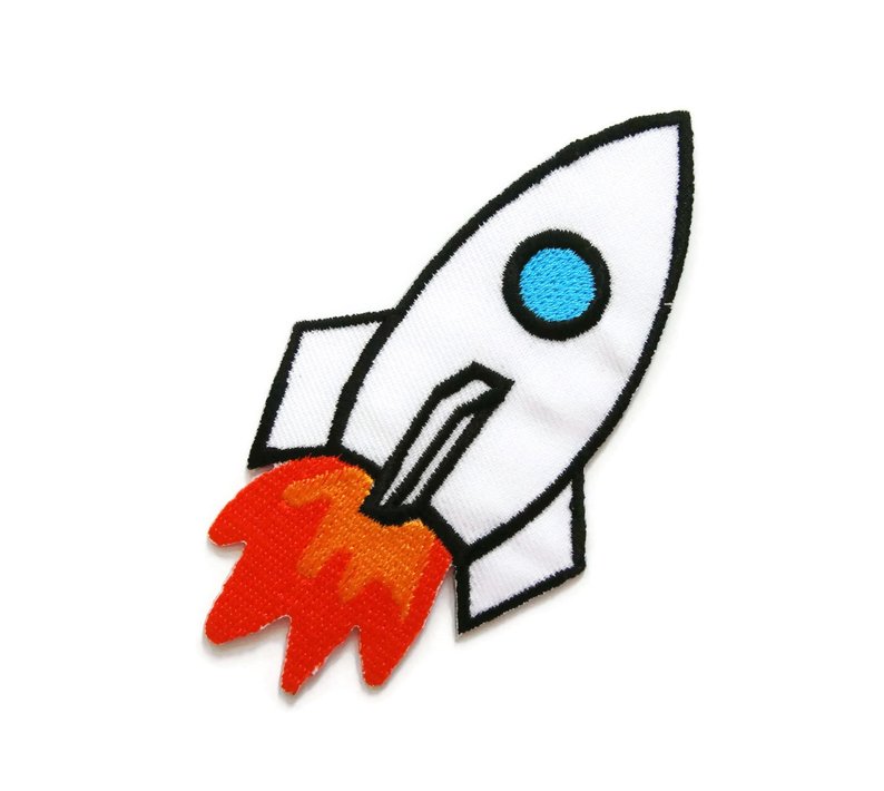 794x710 Cute Rocket Space Spaceship For Kids Children Embroidered Etsy