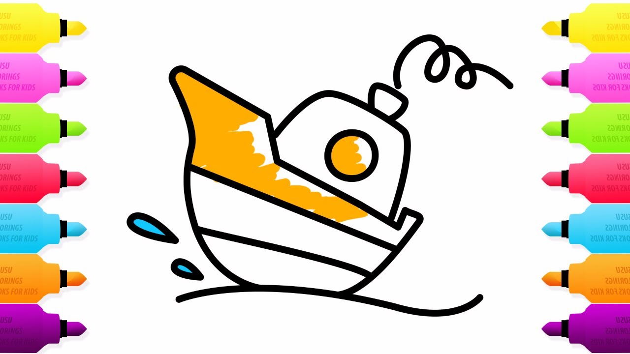 1280x720 Printable Rocket Ship Coloring Pages For Kids