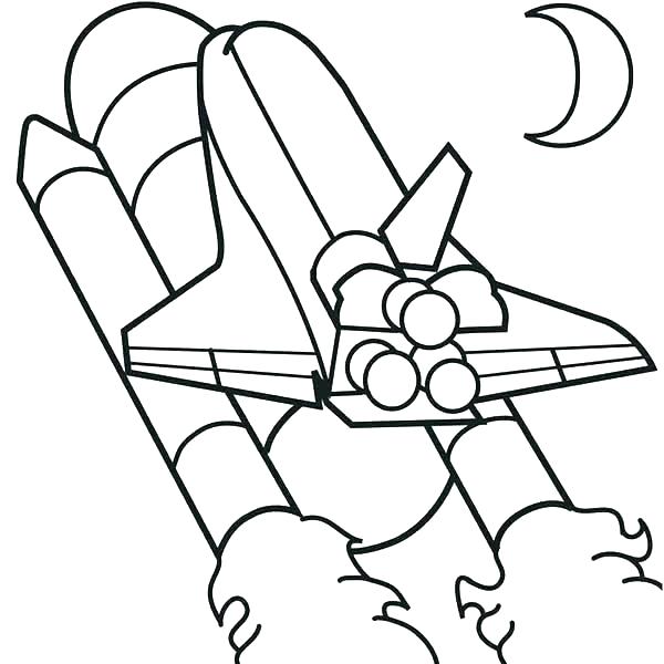 600x600 Spaceship Coloring Pages Printable Rocket Ship Coloring Pages