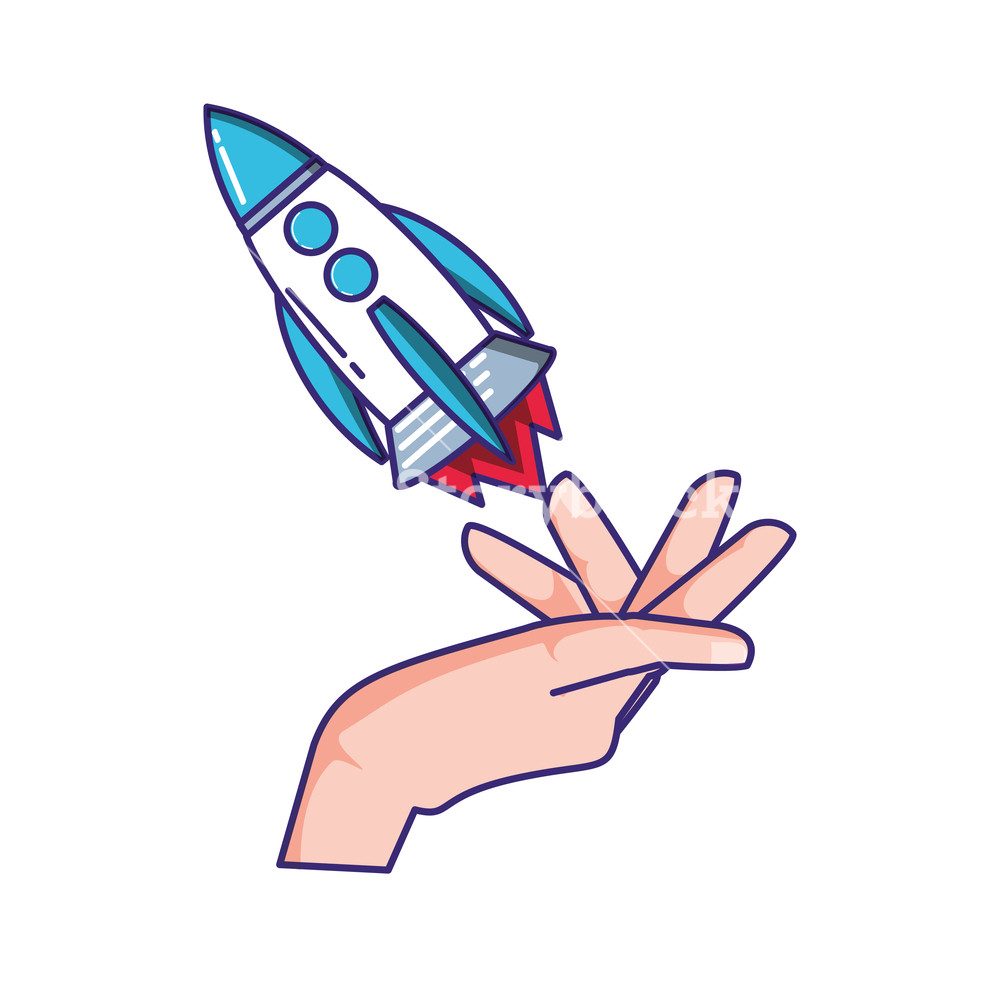 1000x1000 Rocket Launcher Isolated Icon Vector Illustration Design Royalty