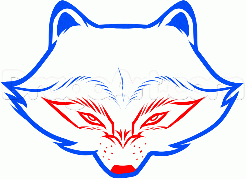 790x576 How To Draw Rocket Raccoon Easy, Step